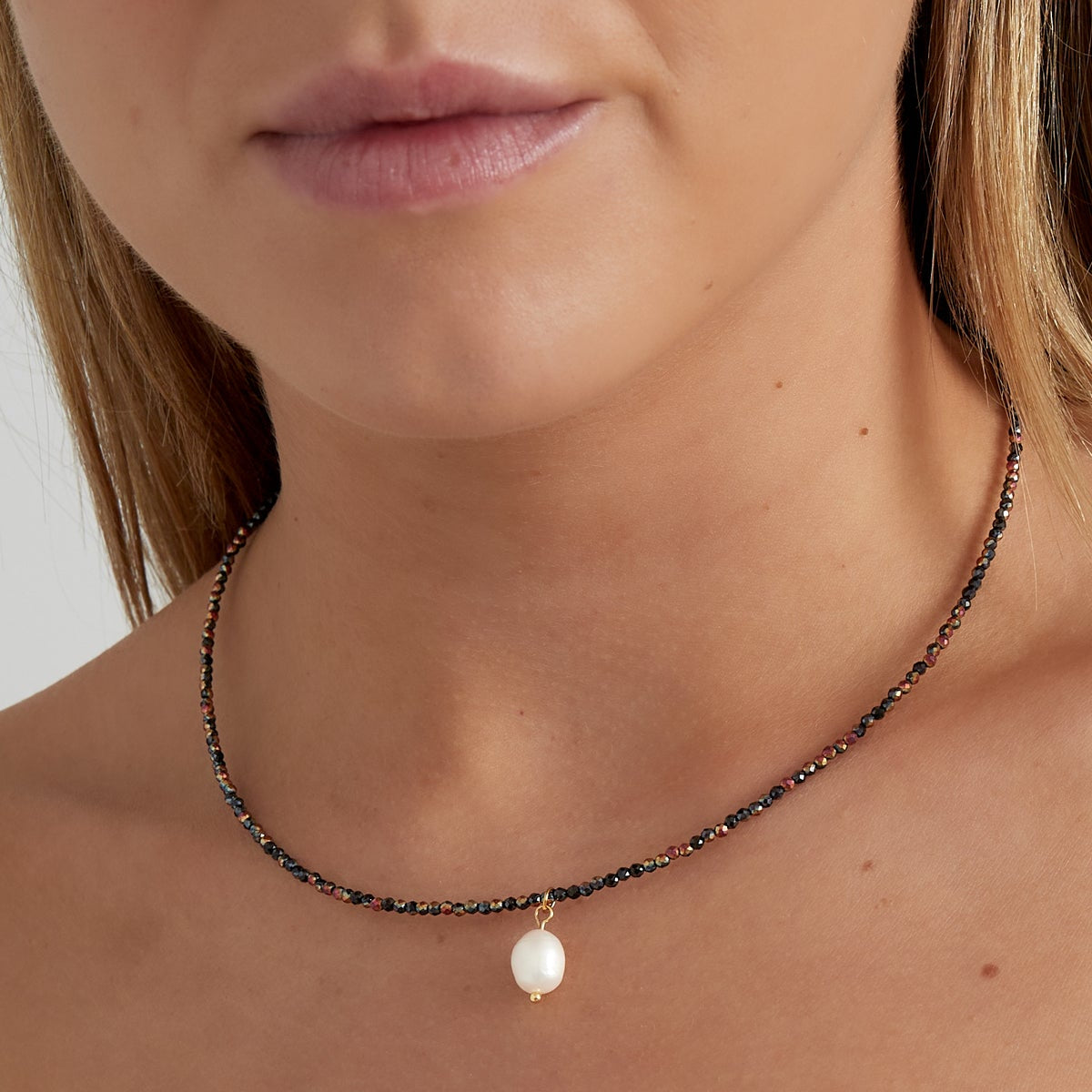 Necklace fancy moment pearl