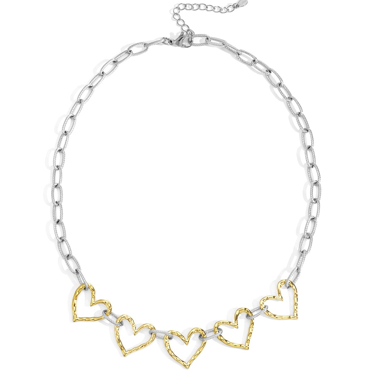 Stainless Steel Chain Necklaces Heart Casual Daily Simple Series Women's jewelry