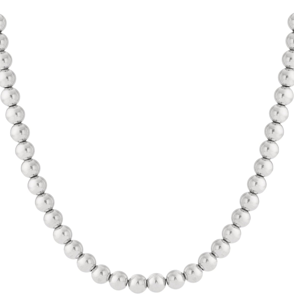 Hollow bead necklace-12mm