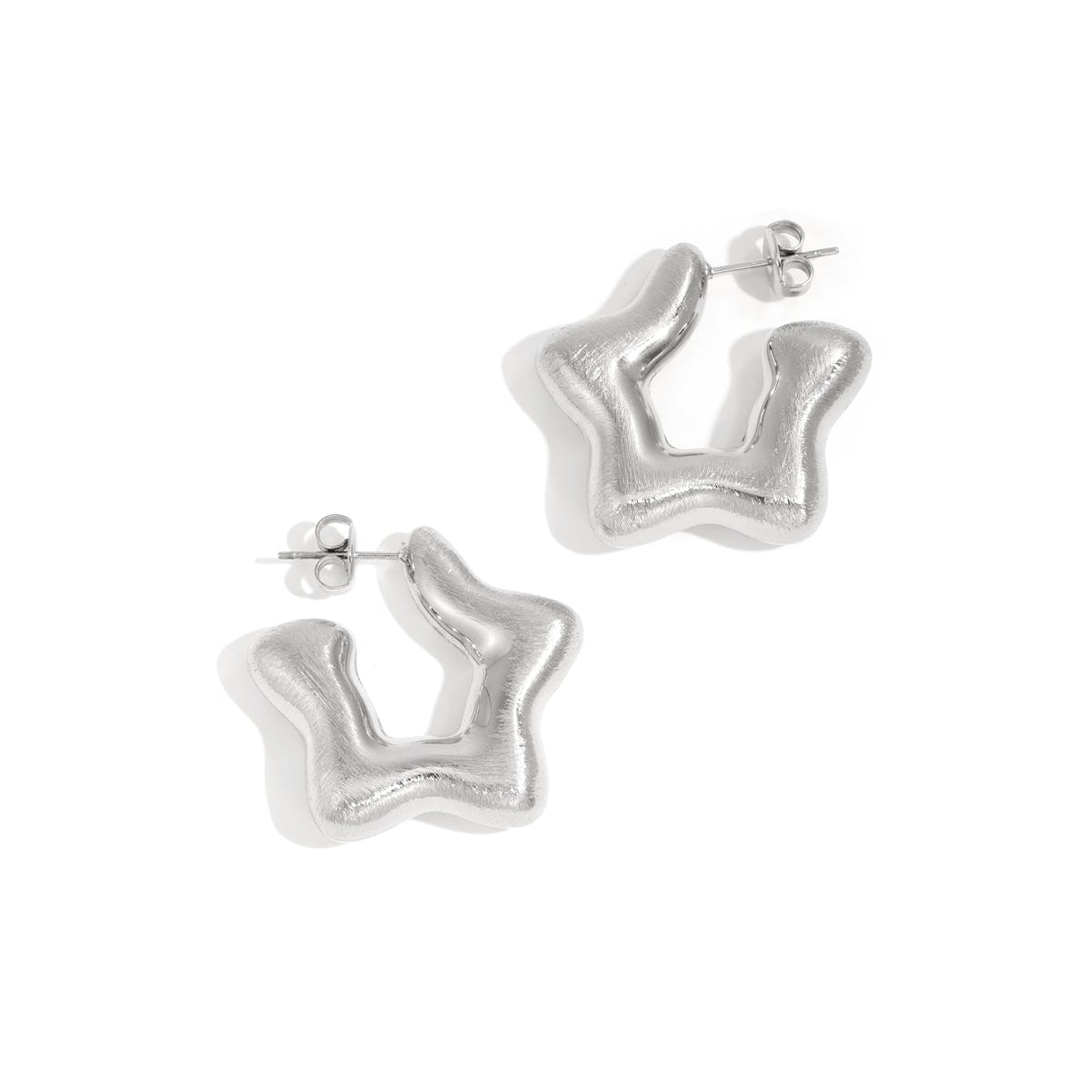 Hoop Earrings Star Casual Daily Simple Series Women's jewelry