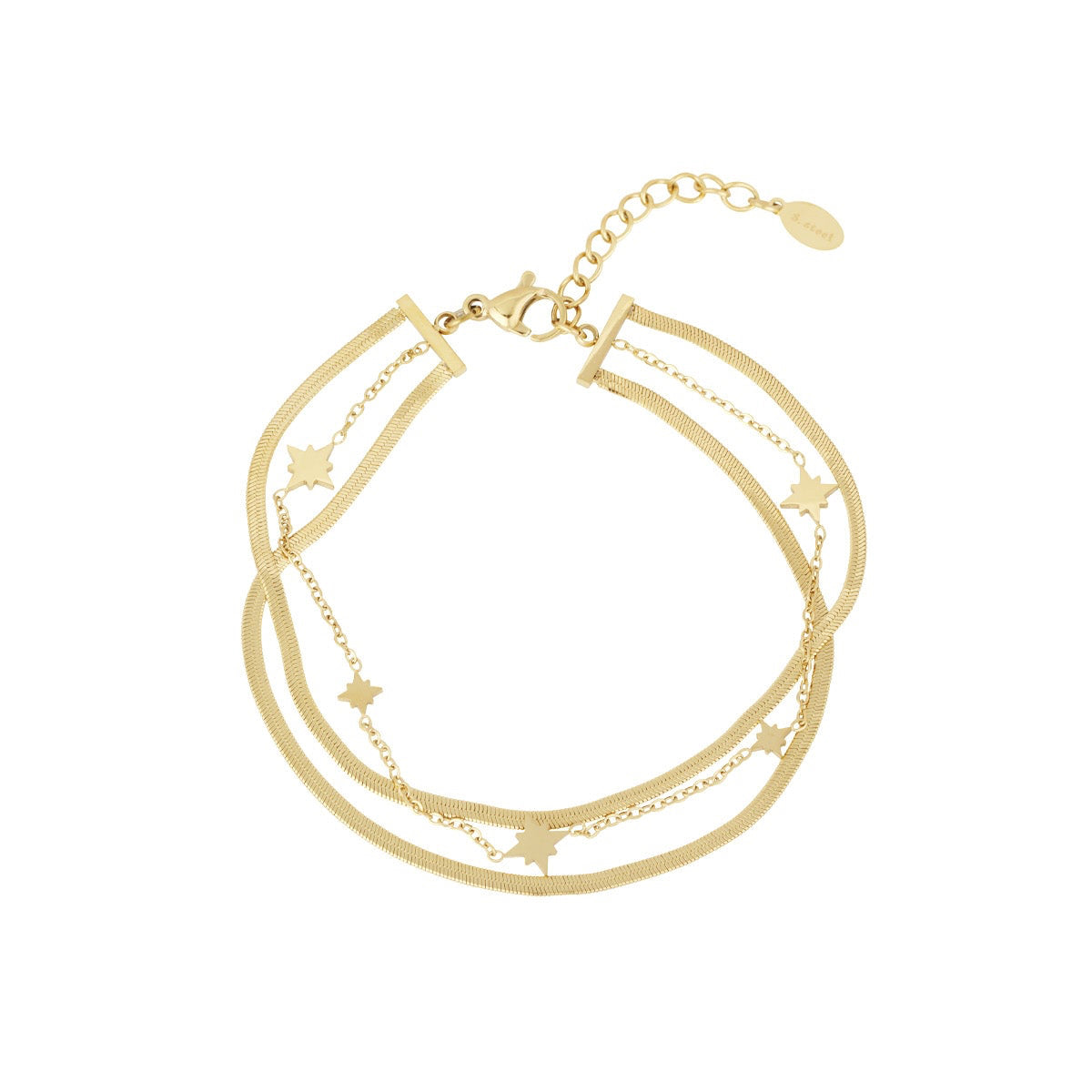 golden layers bracelet