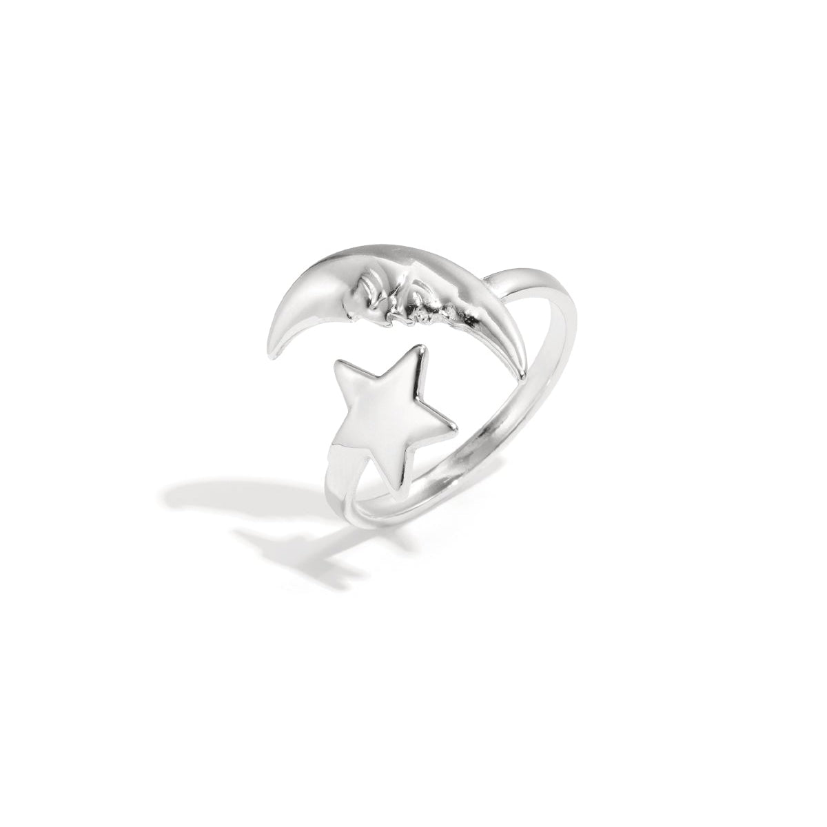 Stainless Steel Minimalist Rings Star Casual Daily Simple Series Women's jewelry