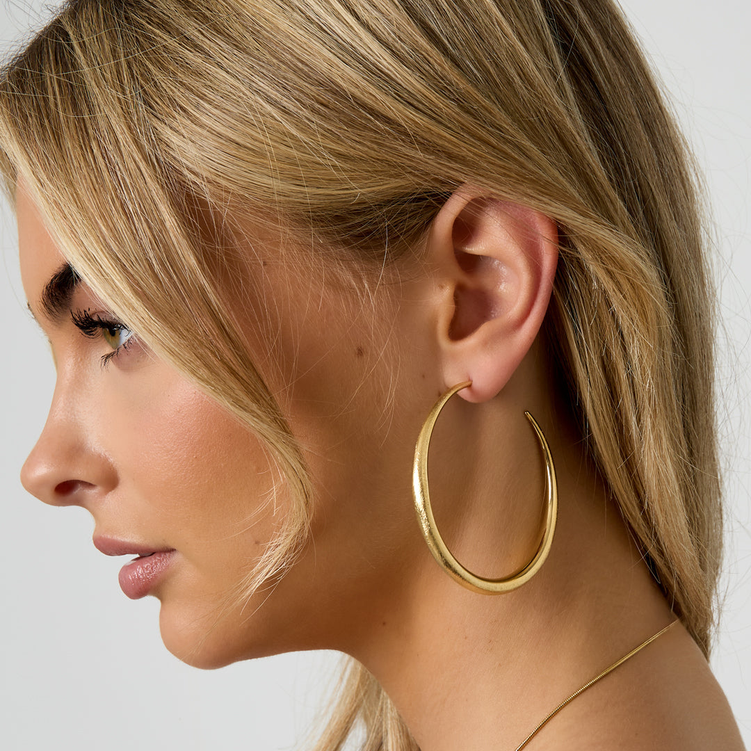 Hoop Earrings circle Casual Daily Simple Series Women's jewelry