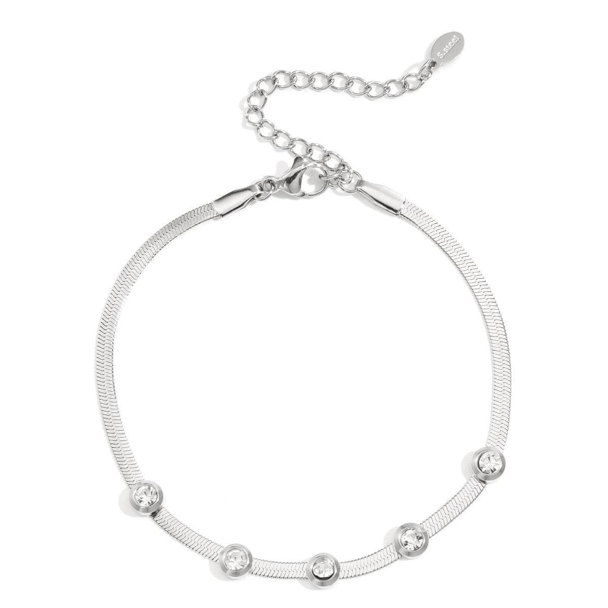 Rhinestone Chain Bracelets Chain Casual Daily Simple Series Women's jewelry