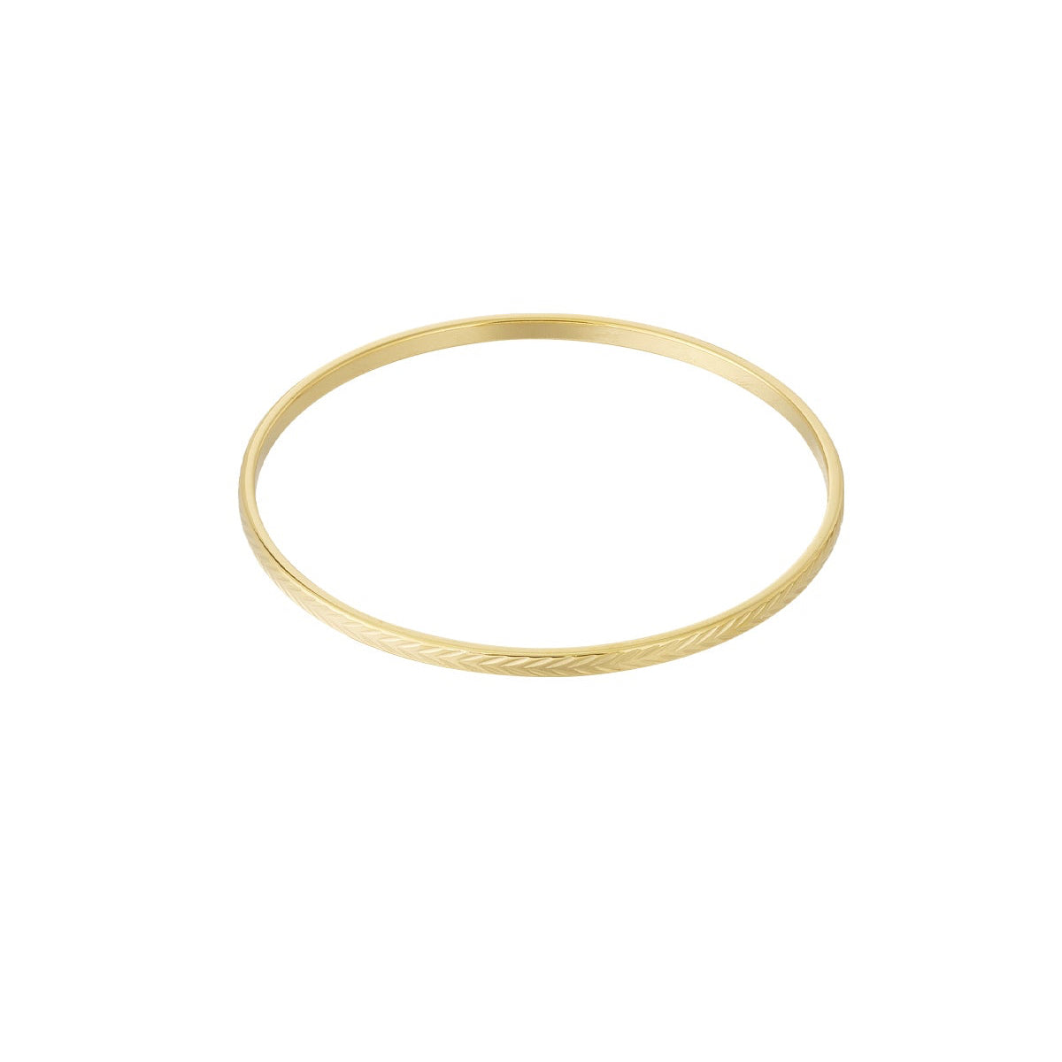 Simple arrow bangle