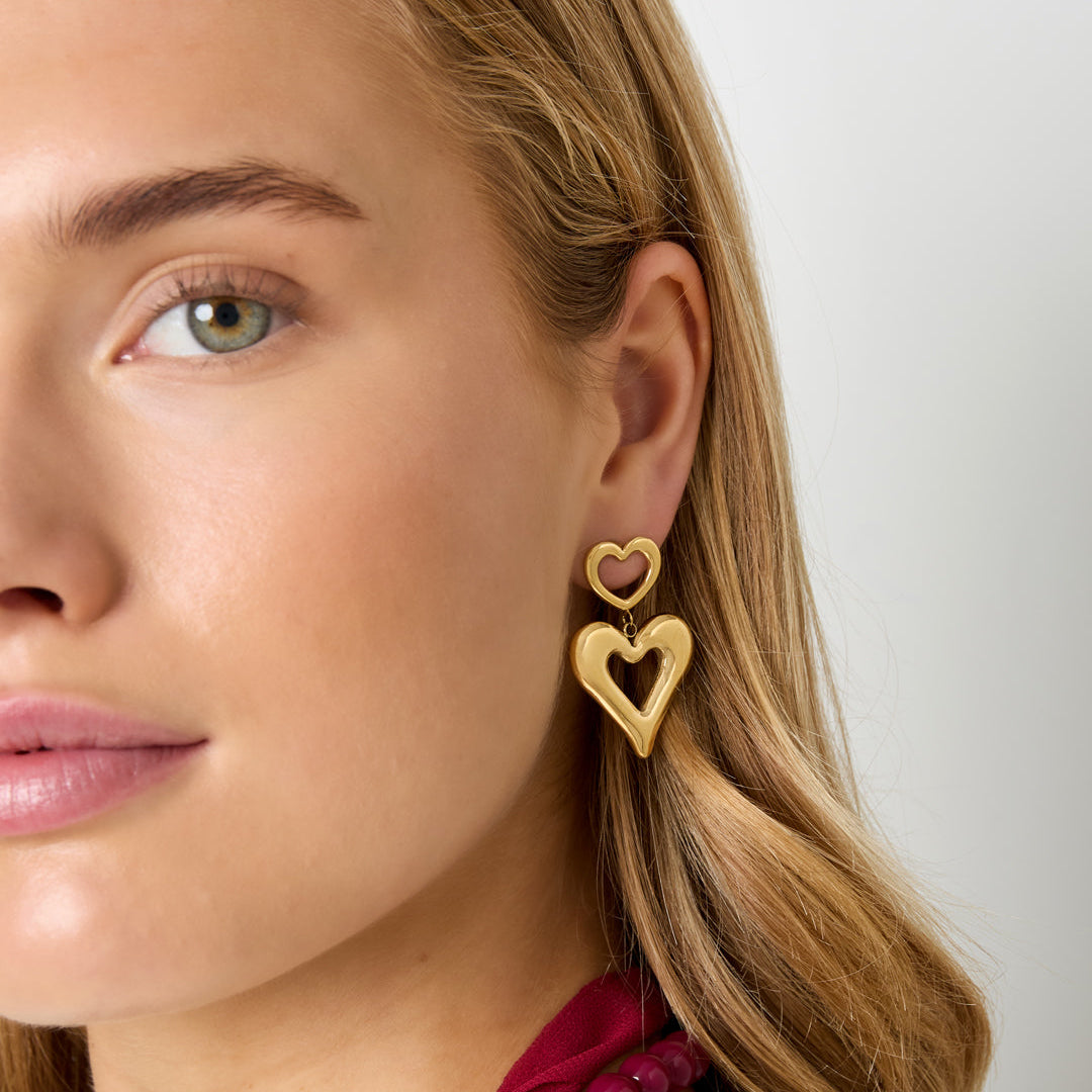 Drop Earrings Heart Casual Daily Simple Series Women's jewelry