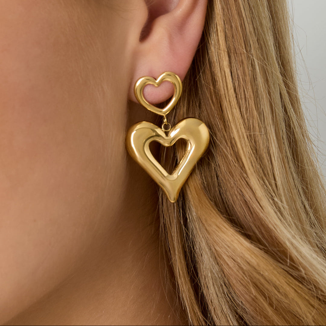 Drop Earrings Heart Casual Daily Simple Series Women's jewelry