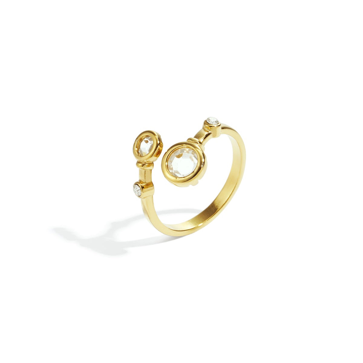 Stainless Steel Minimalist Rings circle Casual Daily Simple Series Women's jewelry