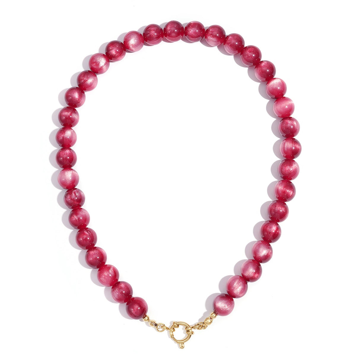 Beaded Faded necklace - 12mm