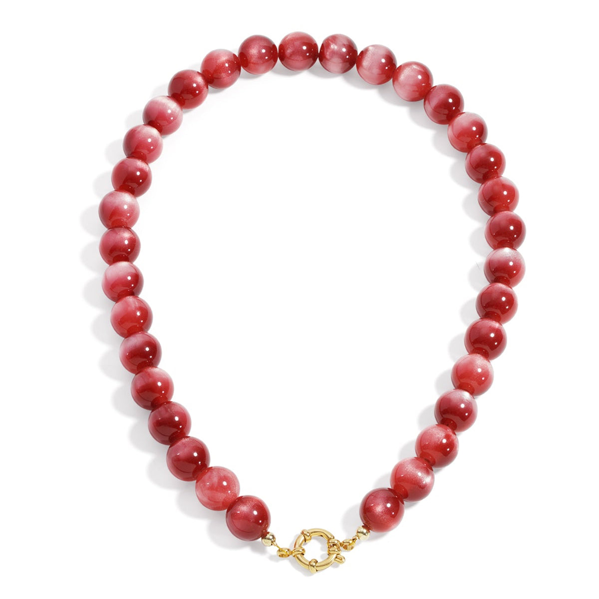 Beaded Faded necklace - 12mm