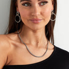 Unisex necklace twisted - Gold Color - 4.5MM