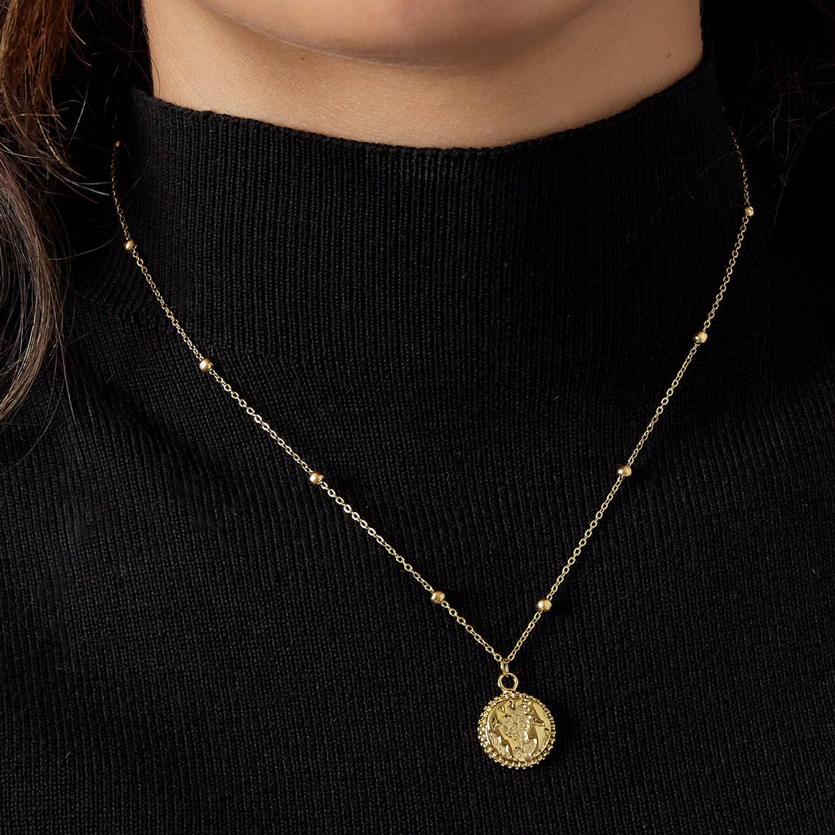 treasure charm necklace