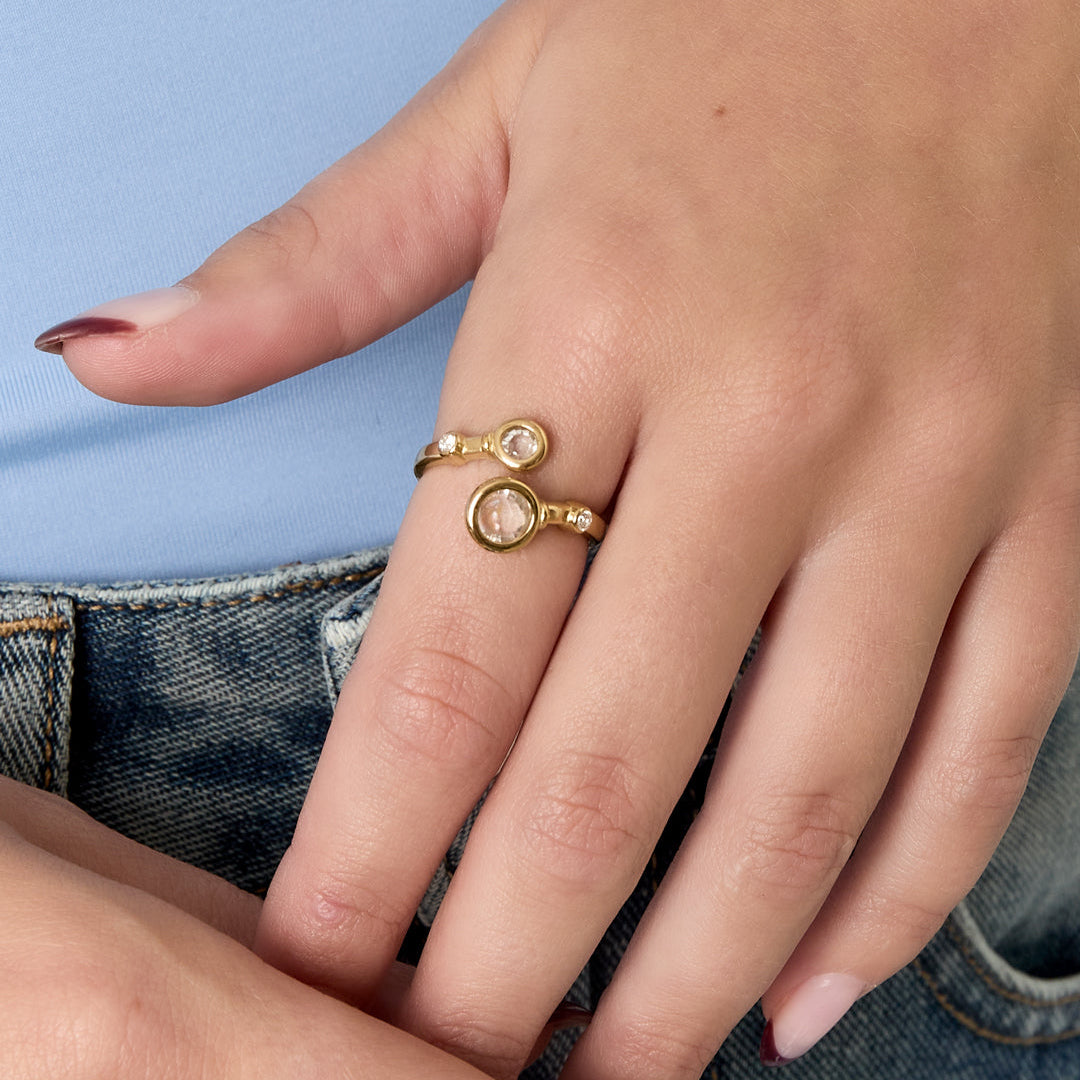 Stainless Steel Minimalist Rings circle Casual Daily Simple Series Women's jewelry