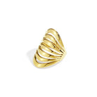 Stainless Steel Statement Rings lines Casual Daily Simple Series Women's jewelry