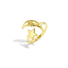 Stainless Steel Minimalist Rings Star Casual Daily Simple Series Women's jewelry
