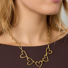 Stainless Steel Chain Necklaces Heart Casual Daily Simple Series Women's jewelry