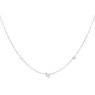 classic necklace with hearts