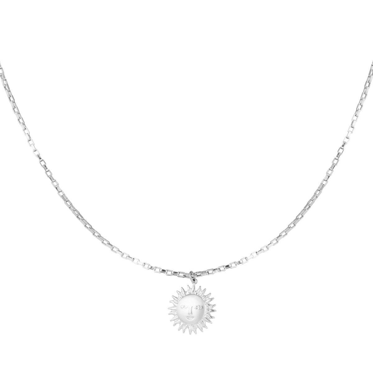 Sunny day necklace - Silver Color color