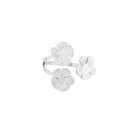 floral trio ring