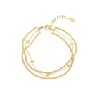 golden layers bracelet