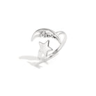 Stainless Steel Minimalist Rings Star Casual Daily Simple Series Women's jewelry