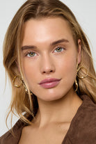 Stud Earrings lines Casual Daily Simple Series Women's jewelry