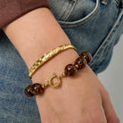 Stainless Steel Bangles Polka Dots Casual Daily Simple Series Women's jewelry