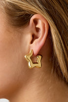 Hoop Earrings Star Casual Daily Simple Series Women's jewelry