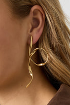 Stud Earrings lines Casual Daily Simple Series Women's jewelry