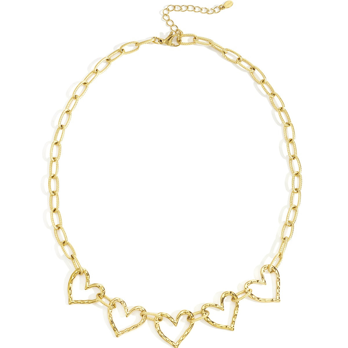 Stainless Steel Chain Necklaces Heart Casual Daily Simple Series Women's jewelry