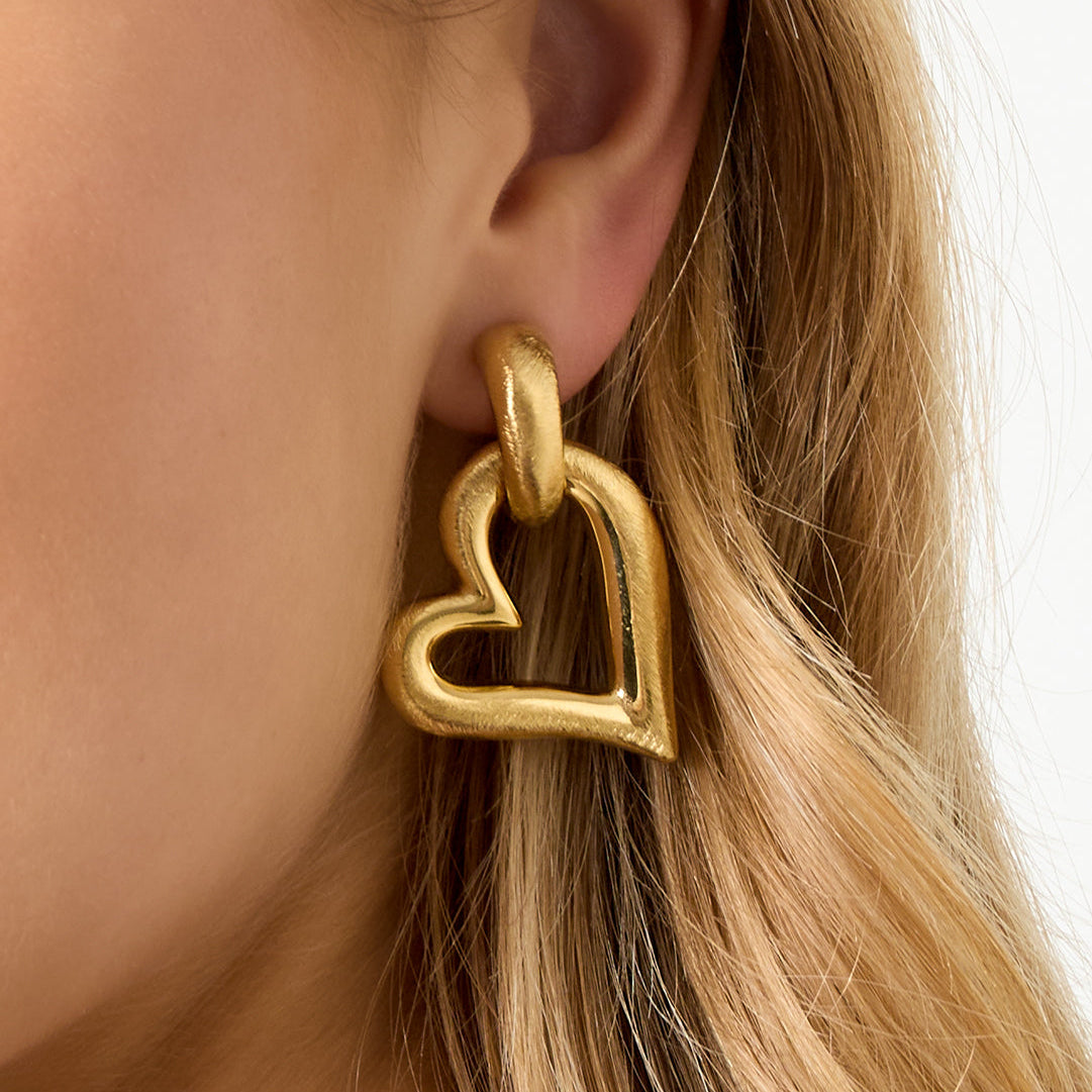 Drop Earrings Heart Casual Daily Simple Series Women's jewelry