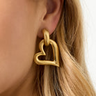 Drop Earrings Heart Casual Daily Simple Series Women's jewelry