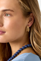 Hoop Earrings lines Casual Daily Simple Series Women's jewelry