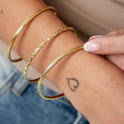 Simple arrow bangle