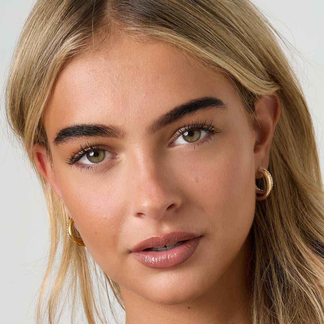 Stainless Steel Hoop Earrings circle Casual Daily Simple Series Women's jewelry